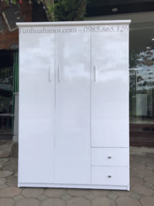 tủ nhựa sinh viên 3 cánh 2 ngăn