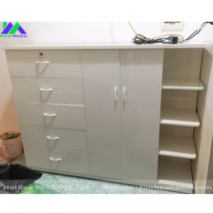 tủ nhựa cho bé liền kệ đựng đồ