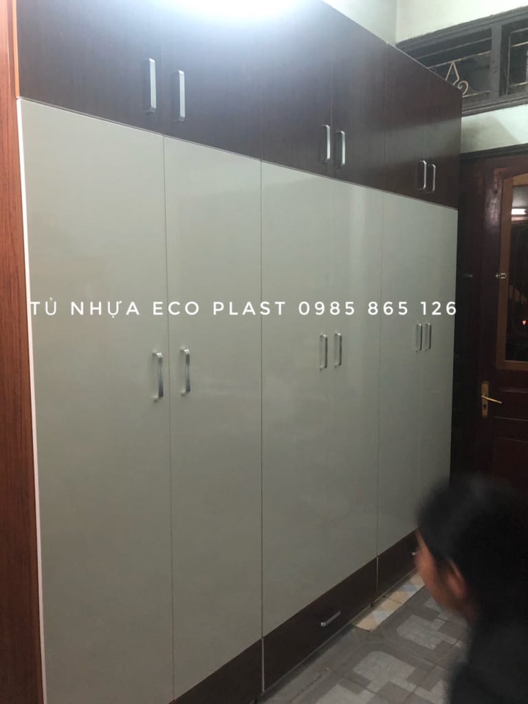 tủ nhựa người lớn ecoplast 6 cánh