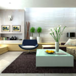 Bố trí nội thất phù hợp với không gian ngôi nhà.
