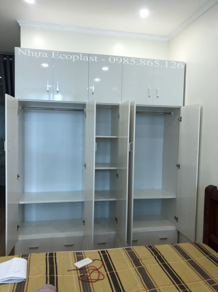 tu nhua dung quan ao 5 canh