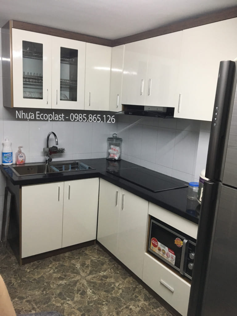 tủ bếp nhựa không ẩm mốc, mối mọt