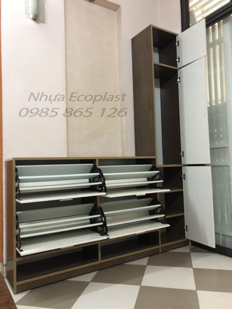 tủ đựng giày nhựa ecoplast chắc chắn