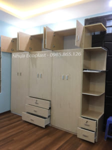 tủ nhựa Ecoplast người lớn 6 cánh