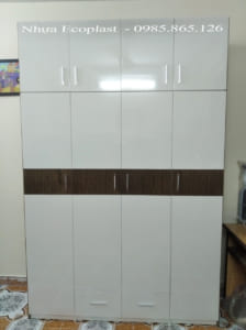 tủ nhựa người lớn 4 buồng nhựa ecoplast