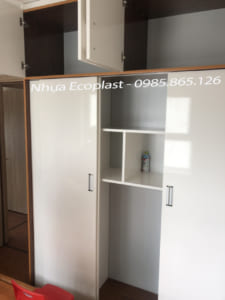 tủ đựng quần áo cánh lùa nhựa Ecoplast
