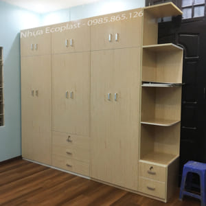 tủ nhựa người lớn 6 cánh 3 buồng