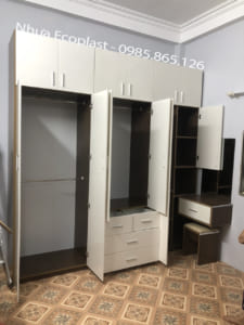 tủ quần áo người lớn nhựa Ecoplast