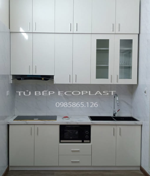 tủ bếp nhựa Ecoplast tại ngã tư sở