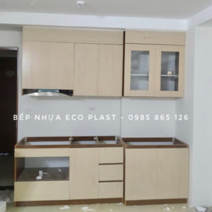 tủ bếp nhựa cao cấp ecoplast
