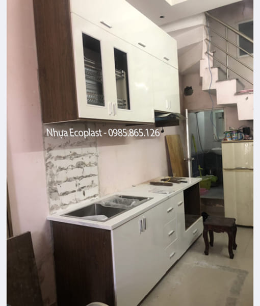 tủ bếp bằng nhựa ecoplast cao cấp