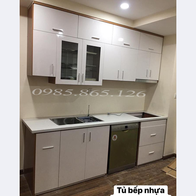 Tủ bếp bằng nhựa cao cấp - TBN50 - Tunhuahanoi.com