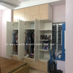 tủ nhựa Ecoplast 5 cánh