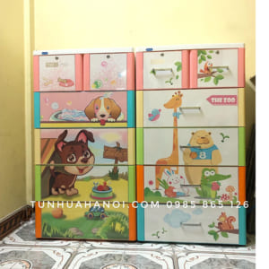 tủ tabi L duy tân 5 tầng 6 ngăn