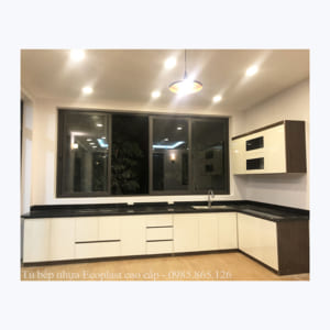tủ bếp nhựa cao cấp hiện đại