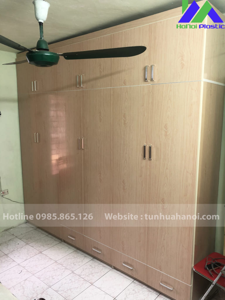 tủ nhựa đựng quần áo 6 cánh
