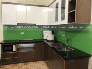 Tủ bếp nhựa Đài Loan danh cho chung cư 1Tủ bếp nhựa Đài Loan danh cho chung cư 1