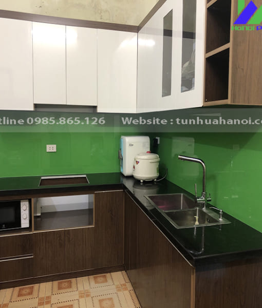 Tủ bếp nhựa Đài Loan danh cho chung cư