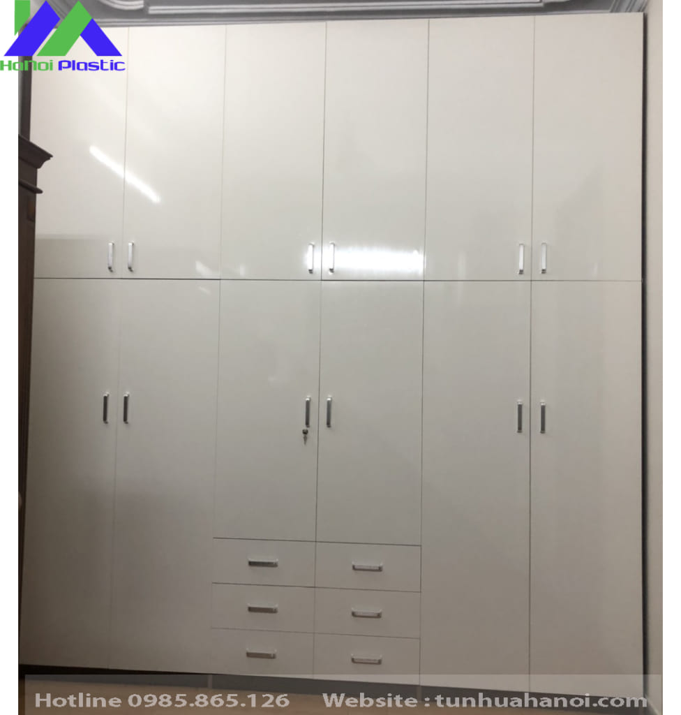 tủ nhựa Ecoplast 6 cánh