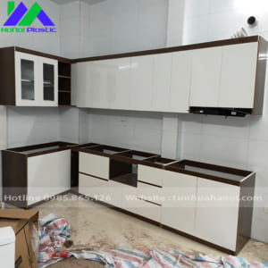 tủ bếp nhựa cho nhà ở
