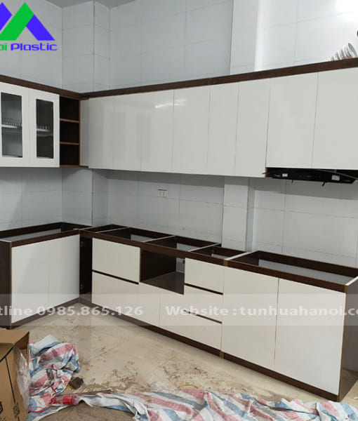 tủ bếp nhựa cho nhà ở