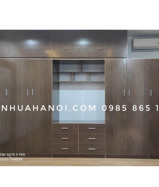 tủ nhựa liền kệ tivi ecoplast