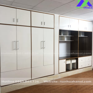 tủ quần áo nhựa liền bàn trang điểm