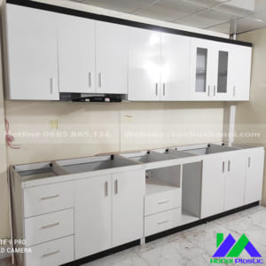 tủ bếp nhựa cao cấp nhựa Chinhuei