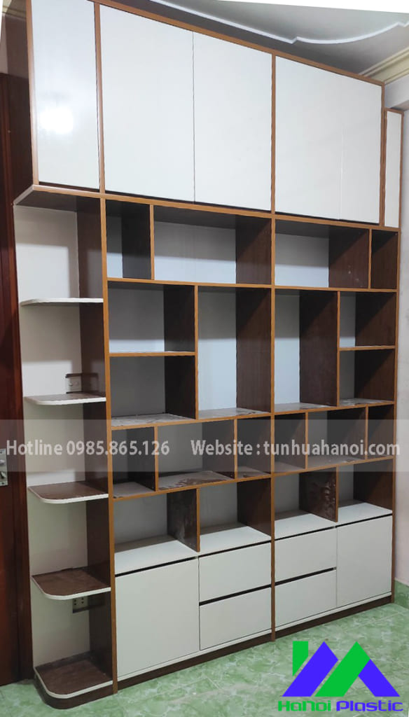 tủ kệ giá sách bằng nhựa ecoplast
