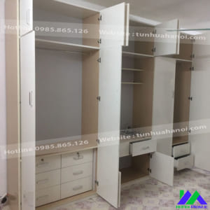 tủ quần áo nhựa kết hợp kệ ti vi giá rẻ