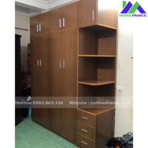 tu-nhua-ecoplast-4-canh-ket-hop-ke-trang-tri