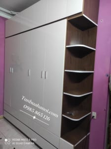 tu-quan-ao-nhua-5-canh-ke-trang-tri